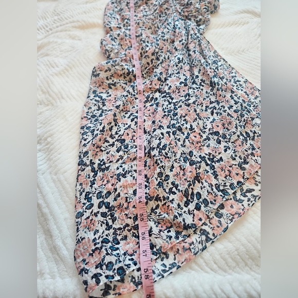 Veronica Beard Brynlee Ruched Floral Slit Dress - Picture 8 of 12